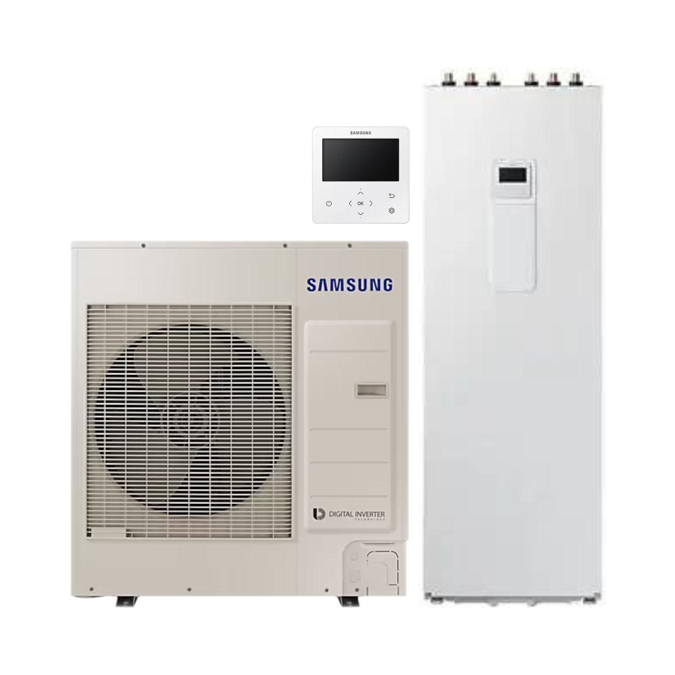 Samsung EHS 8 kW Monobloc Luftwärmepumpen-Set + 260-Liter-Hydro-Kit mit der Referenz EHS260R328 von der Marke SAMSUNG