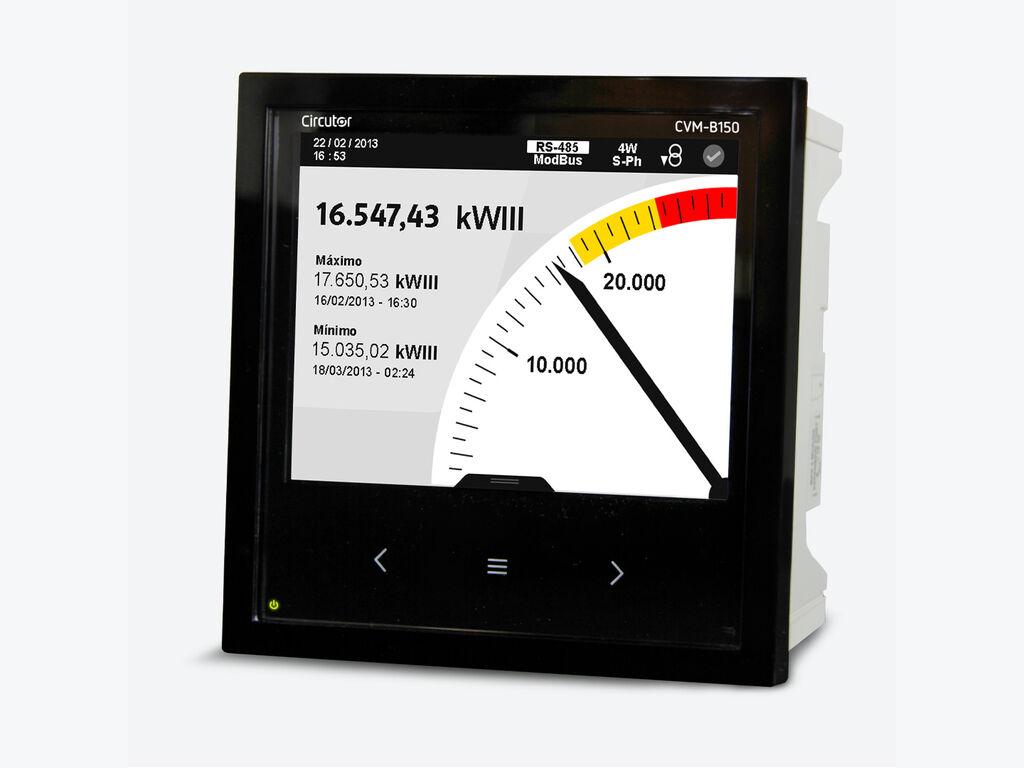 Dreiphasen-Netzwerkanalysator mit Farbdisplay CVM-B150-ITF-485-ICT2 mit der Referenz M56111. von der Marke CIRCUTOR