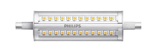 Lineare LED-Lampe CorePro LEDlinear R7S 118mm 14-100W 840 D mit der Referenz 57881000 von der Marke PHILIPS