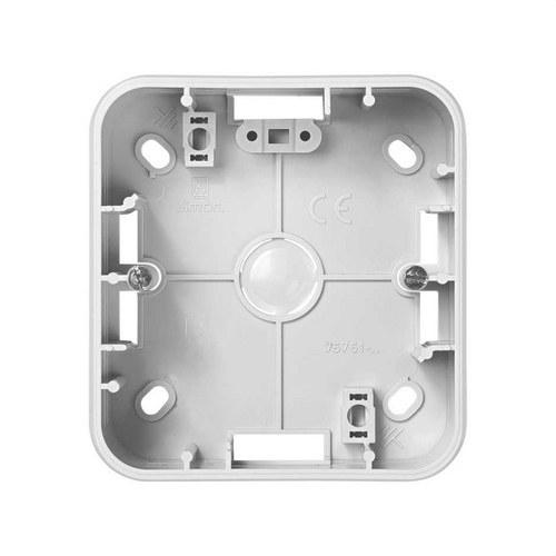 Oberflächenbox für 1 Element weiß Simon 75 mit der Referenz 75751-30 von der Marke SIMON