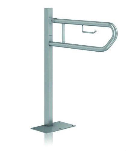 Foldable Support Bar 750mm with White Steel Column with reference GW11 09 03 00 from the brand GENWEC