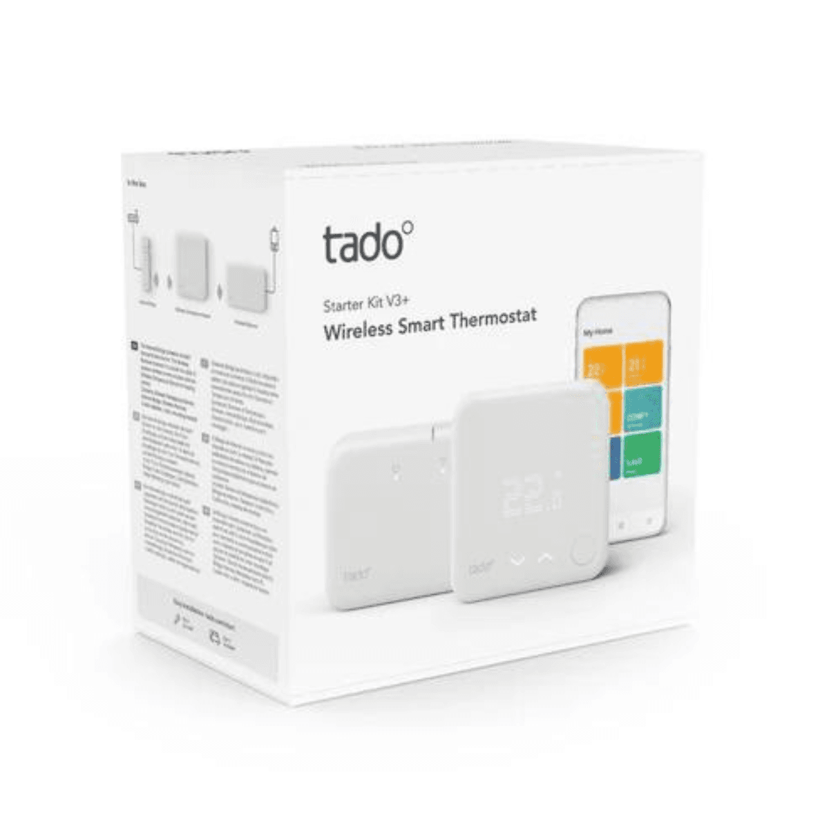 TADOº V3+ Smartes kabelloses Thermostat-Starterkit mit WLAN und App mit der Referenz ST KIT W V3 + von der Marke TADOº