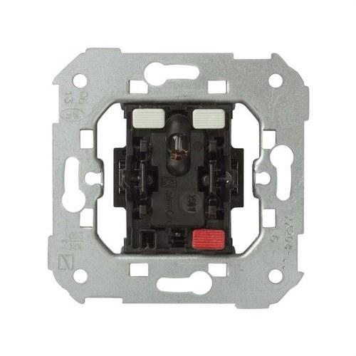 Schalter mit integriertem Licht und Schnellanschlusssystem Simon 75 mit der Referenz 75204-39 von der Marke SIMON