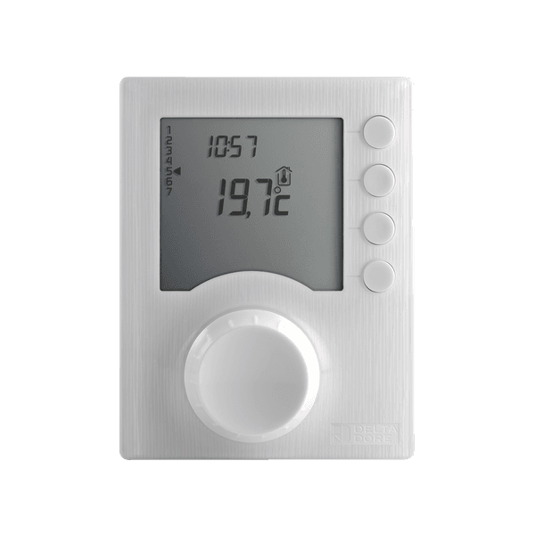 Programmierbarer Verdrahteter Thermostat Delta Dore Tybox 117+ mit der Referenz 6053072 von der Marke DELTA DORE