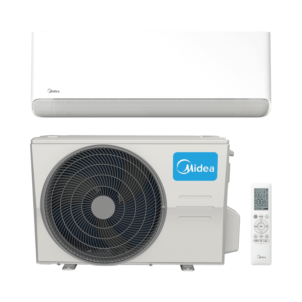 Klimaanlage mit WLAN Midea i-Cube Breezeless 7,1 kW 24000 BTU mit der Referenz BREEZ-E24 von der Marke MIDEA