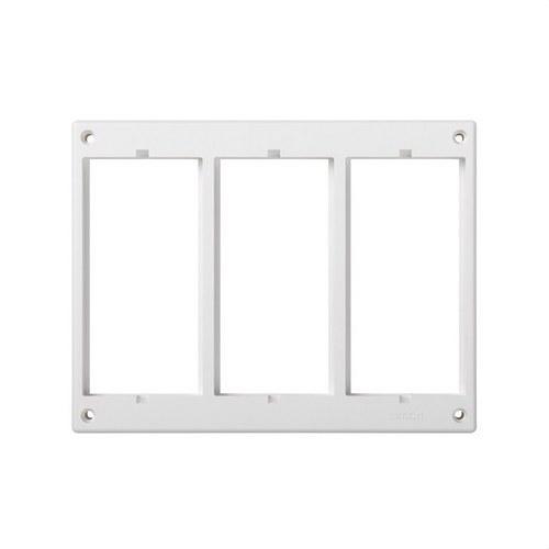 Rahmen für Mechanismen für 6 Elemente in verstellbarer Bodendose weiß Simon 500 Cima mit der Referenz 52051803-030 von der Marke SIMON