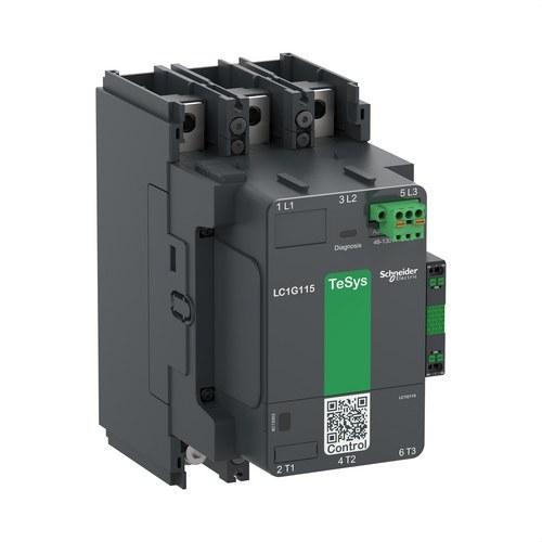 Schütz TeSys LC1G 185A 440V 3P AC3 Standardspule 100-250V AC-DC mit der Referenz LC1G185KUEN von der Marke SCHNEIDER ELECTRIC