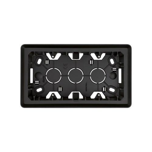 Surface Mounted Box for 2 Modules Graphite Simon 82 with reference 8200760-038 from the brand SIMON