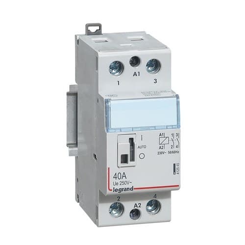 Schütz 40A 2NO 230V mit der Referenz 412545 von der Marke LEGRAND