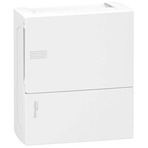 Oberflächenverteilerkasten MINI PRAGMA 8 Module Blindtür mit der Referenz MIP10108 von der Marke SCHNEIDER ELECTRIC