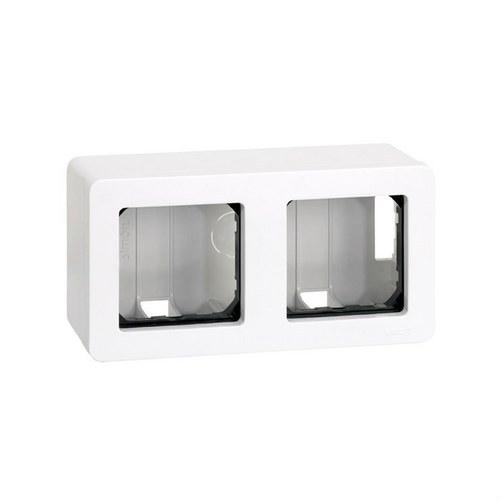 Surface Box for 2 Elements White Simon 27 with reference 27821-35 from the brand SIMON
