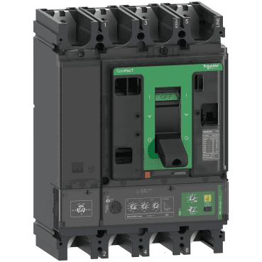 Leistungsschalter ComPacT NSX630N 50kA AC 4P4R 570A Micrologic 4.3 mit der Referenz C63N44V570 von der Marke SCHNEIDER ELECTRIC