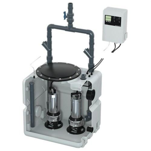 Hebeanlage DUOLIFT.270.50.AP50B.50.15.3 mit der Referenz 99017761 von der Marke GRUNDFOS