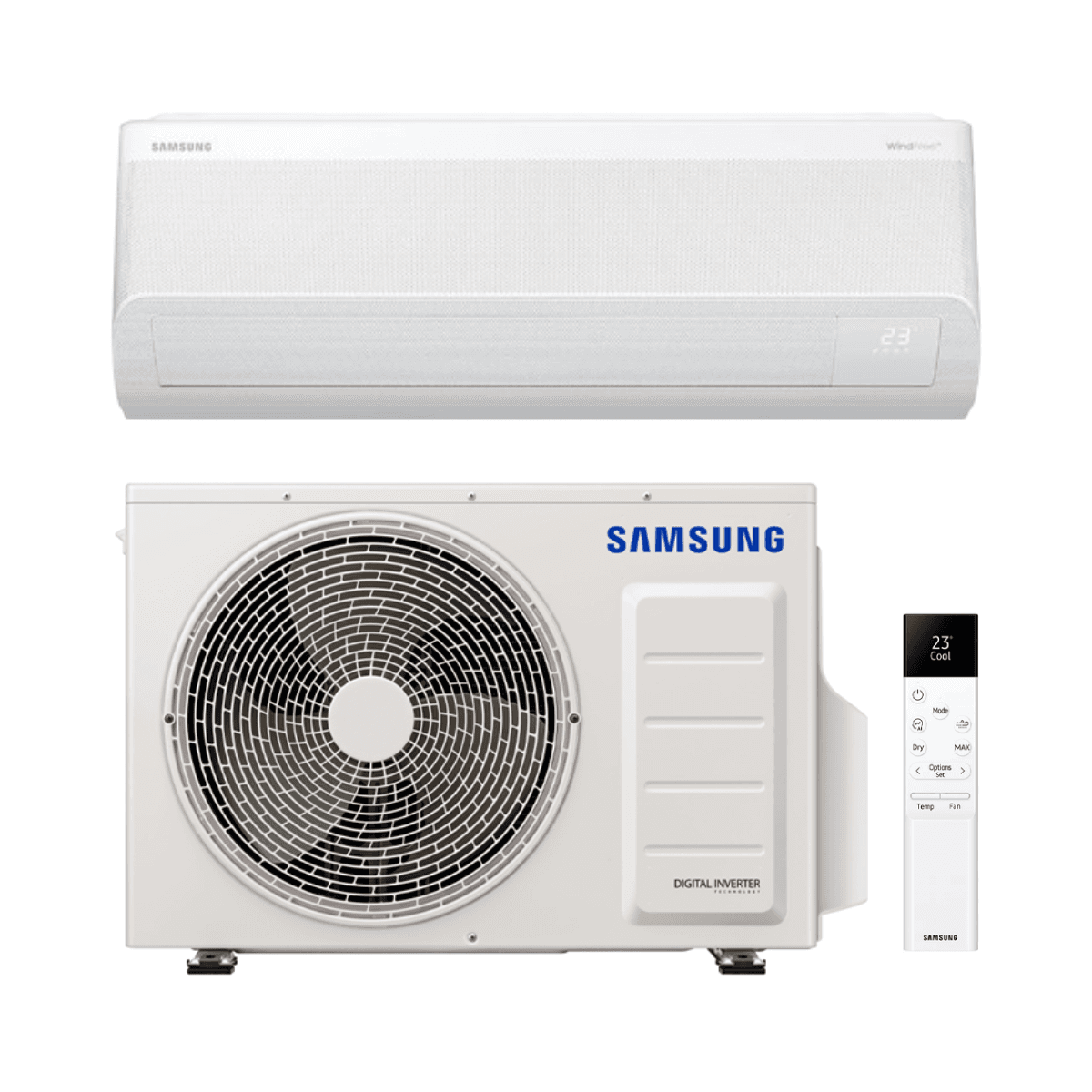 Klimaanlage mit WLAN Samsung WindFree Comfort S2 F-AR60F12NX 3,5 kW 12000 BTU mit der Referenz F-AR60F12NX von der Marke SAMSUNG