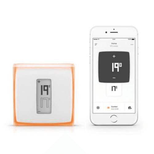 Drahtloses intelligentes Thermostat Legrand Netatmo mit der Referenz NTH-PRO von der Marke LEGRAND