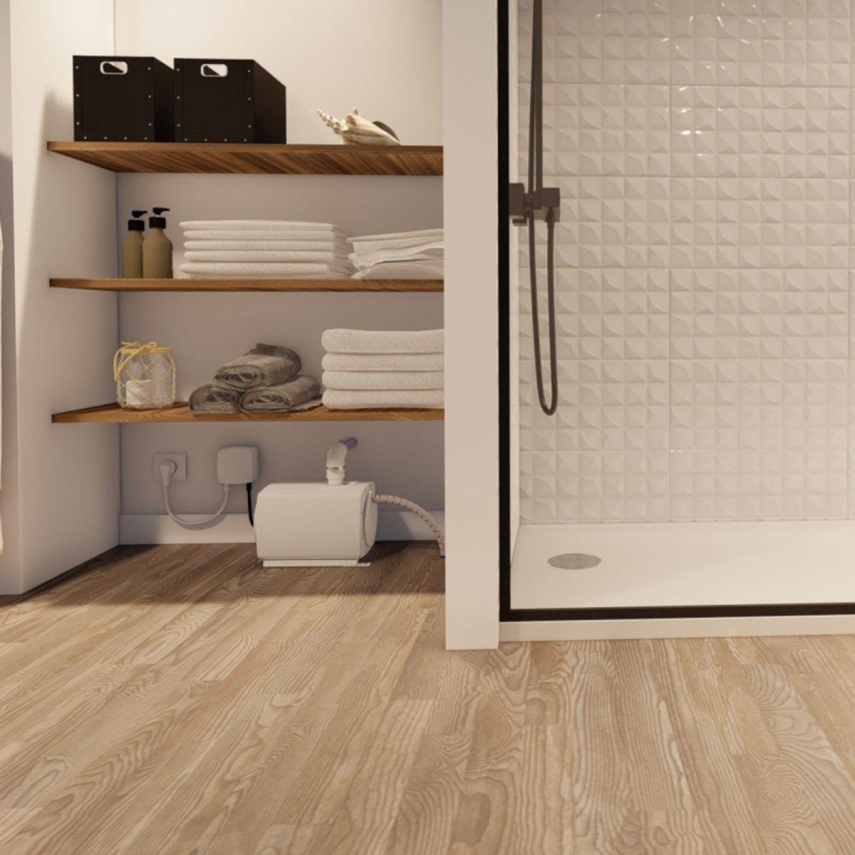 SFA Sanifloor+ 3 Wasserpumpe mit Saugheber für Dusche mit der Referenz HIFLOOR3 von der Marke SFA SANITRIT