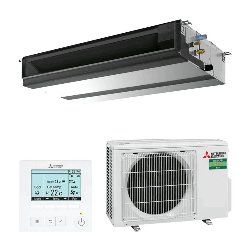 Kanal-Klimaanlage Mitsubishi Electric MGPEZ-35VJA 3,6 kW 12000 BTU mit der Referenz MGPEZ-35VJA von der Marke MITSUBISHI