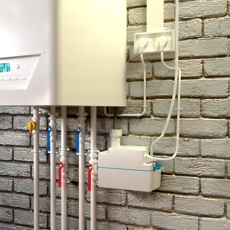 Kondensatpumpe SFA SANICONDENS Mini mit der Referenz SK6MINI von der Marke SFA SANITRIT