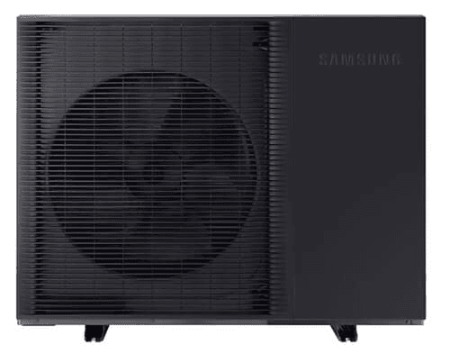 Dreiphasige Monoblock-Luftwärmepumpe Samsung ClimateHub Mono R290 12 kW mit der Referenz AE120CXYDGK/EU von der Marke SAMSUNG