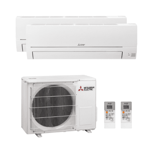 Klimaanlage 2x1 mit WLAN Mitsubishi MXZ HR 2,5 kW + 3,5 kW mit der Referenz MXZ-HR2-253550 von der Marke MITSUBISHI