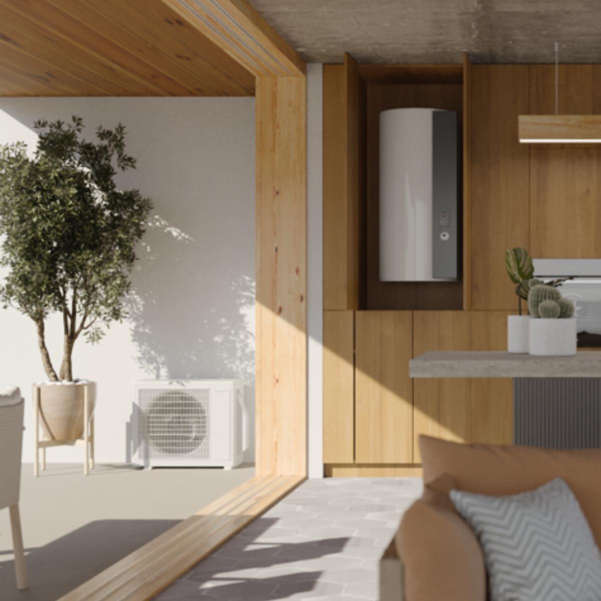 Wärmepumpe für Brauchwasser Thermor Aéromax Split 200 Liter mit der Referenz 602119 von der Marke THERMOR