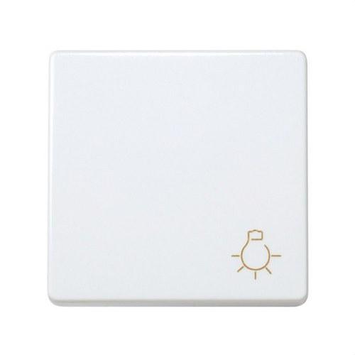 Push Button with Light Engraving and Quick Connection System White Simon 27 Play with reference 27151-65 from the brand SIMON