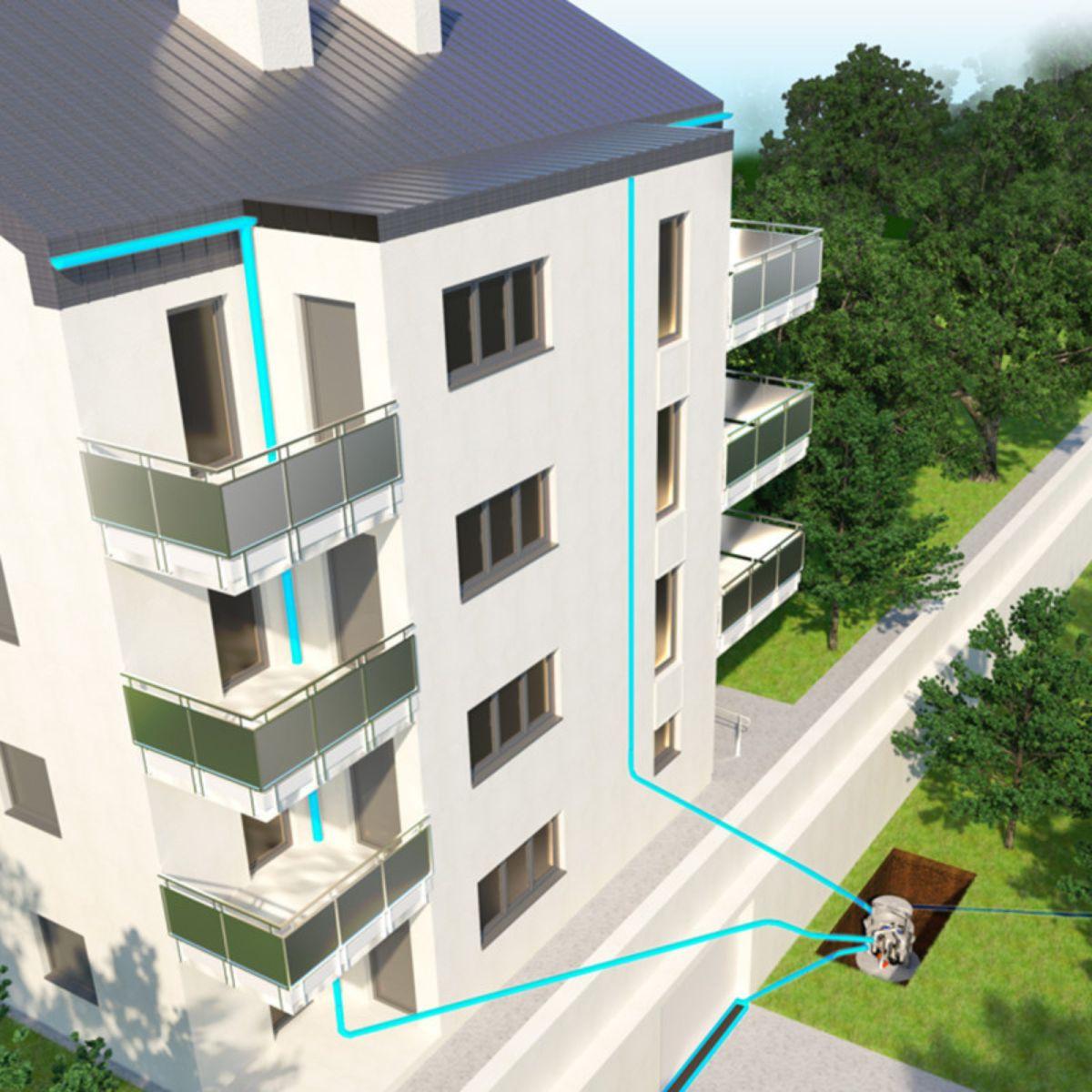 SFA SANIFOS 610 2 SLD 700 T Pumpstation mit der Referenz 009FOS610BT2B von der Marke SFA SANITRIT