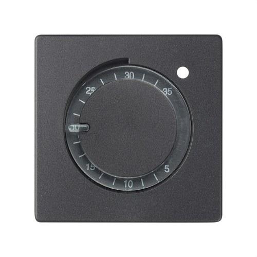 Graphite Heating Thermostat Plate Simon 82 with reference 82505-38 from the brand SIMON