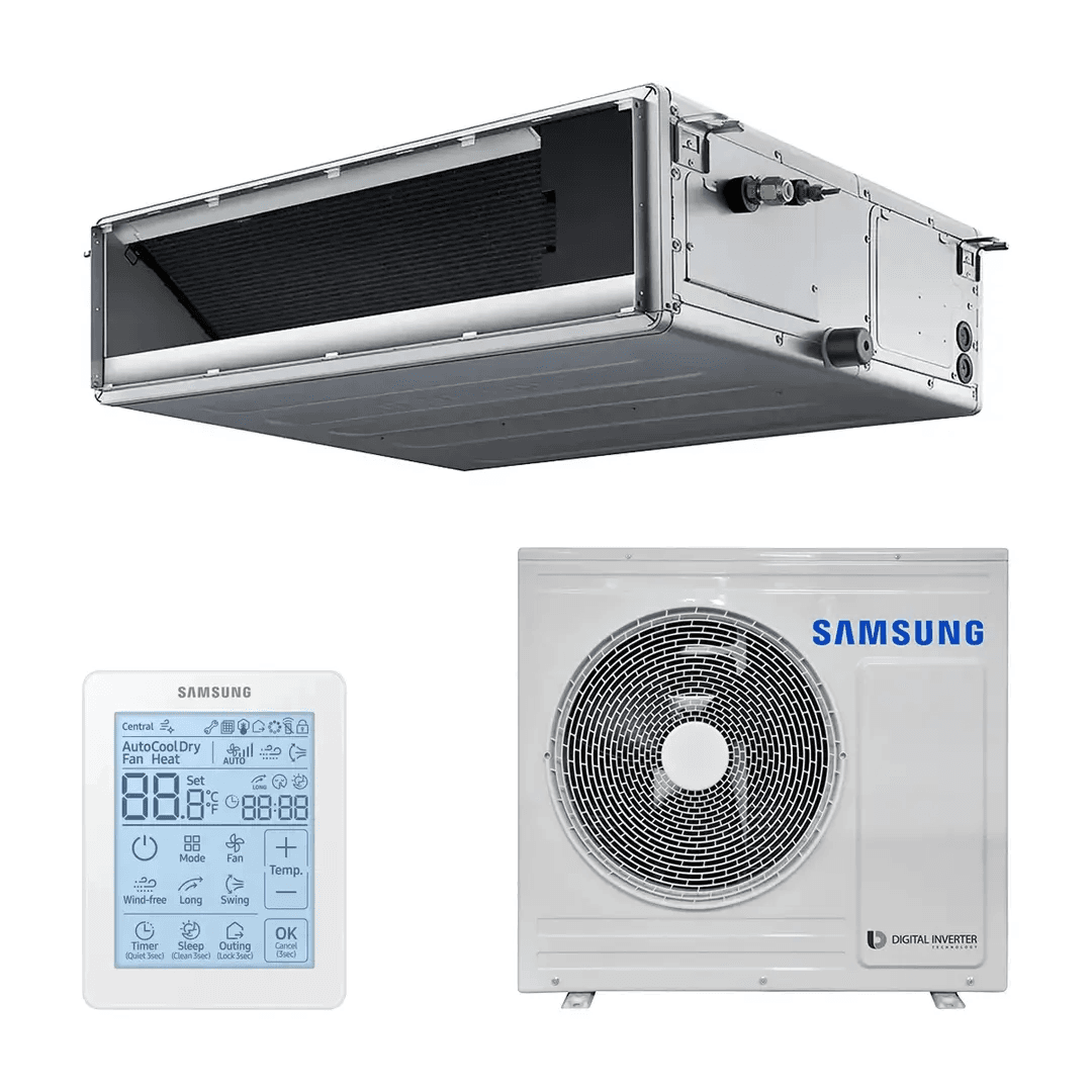 Samsung Deluxe Kanal-Klimaanlage 12 kW 41000 BTU - Dreiphasig mit der Referenz F-AC120RXN-T von der Marke SAMSUNG
