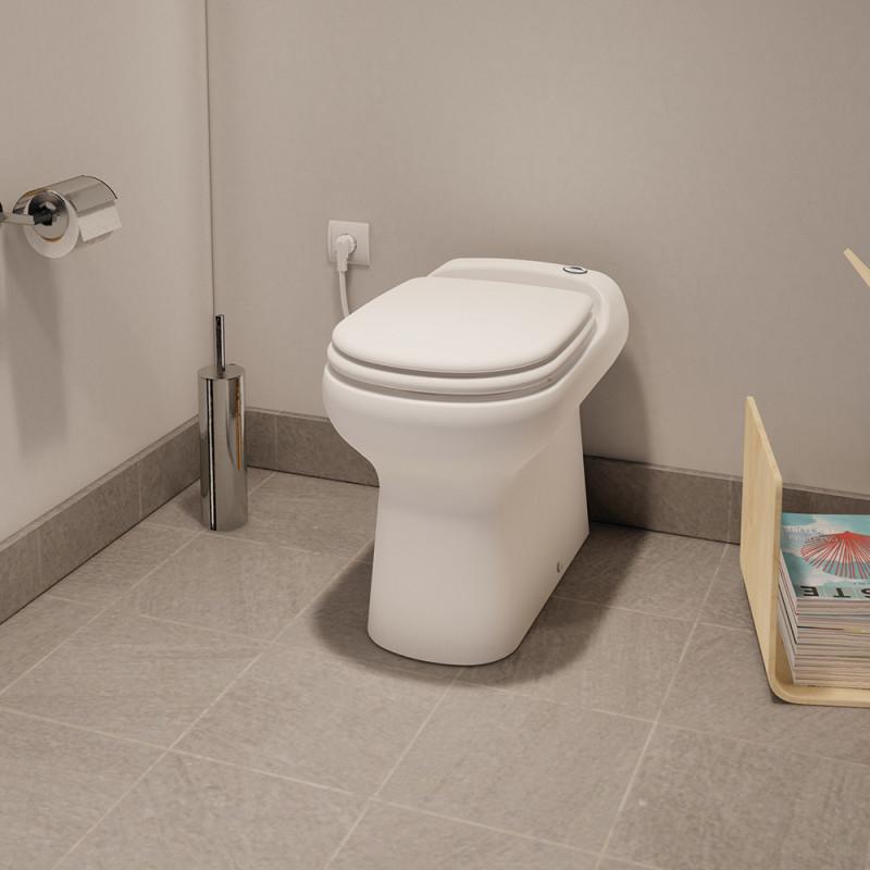Toilette mit Zerkleinerer SFA SANICOMPACT Elite mit der Referenz 0101504 von der Marke SFA SANITRIT