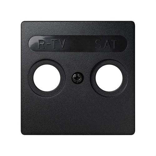 Platte für Induktionssteckdosen R-TV+SAT Graphit Simon 73 Loft mit der Referenz 73097-62 von der Marke SIMON