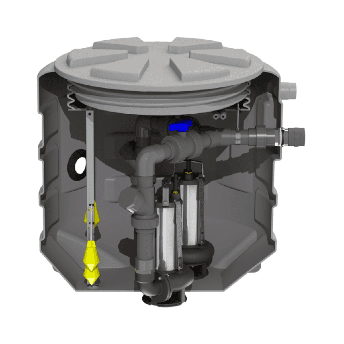 SFA SANIFOS 610 2 SLD 700 S Pumpstation mit der Referenz 009FOS610BM2B von der Marke SFA SANITRIT