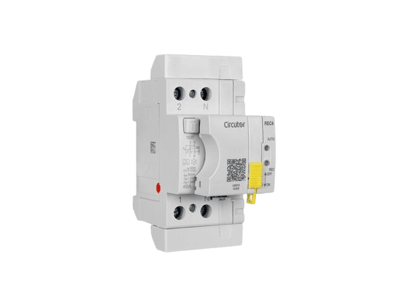 Automatischer Differenzialschutzschalter Circutor REC4 2P 30A 30mA mit der Referenz P26A21. von der Marke CIRCUTOR