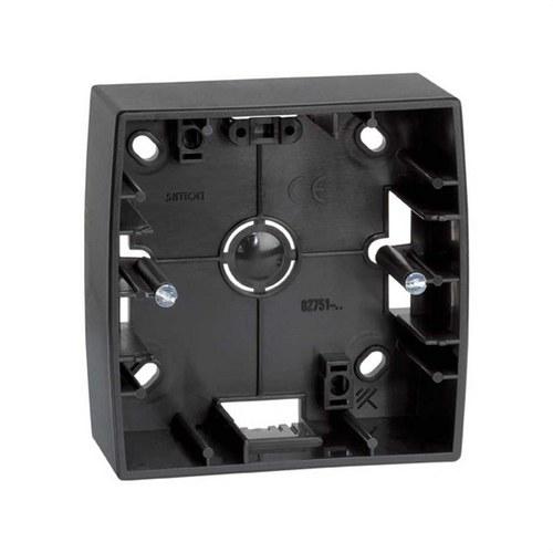 Low Surface Box for 1 Graphite Element Simon 82 with reference 82750-38 from the brand SIMON
