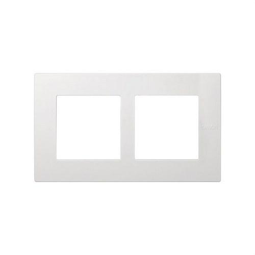 Frame for 2 Elements White Simon 27 Scudo with reference 2705620-030 from the brand SIMON