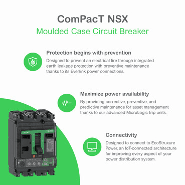 Leistungsschalter ComPacT NSX250N 50kA AC 4P4R 250A TMD mit der Referenz C25N4TM250 von der Marke SCHNEIDER ELECTRIC