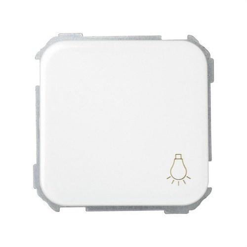 Drucktaster mit Gravur Licht und Schnellverdrahtungssystem weiß Simon 31 mit der Referenz 31651-30 von der Marke SIMON