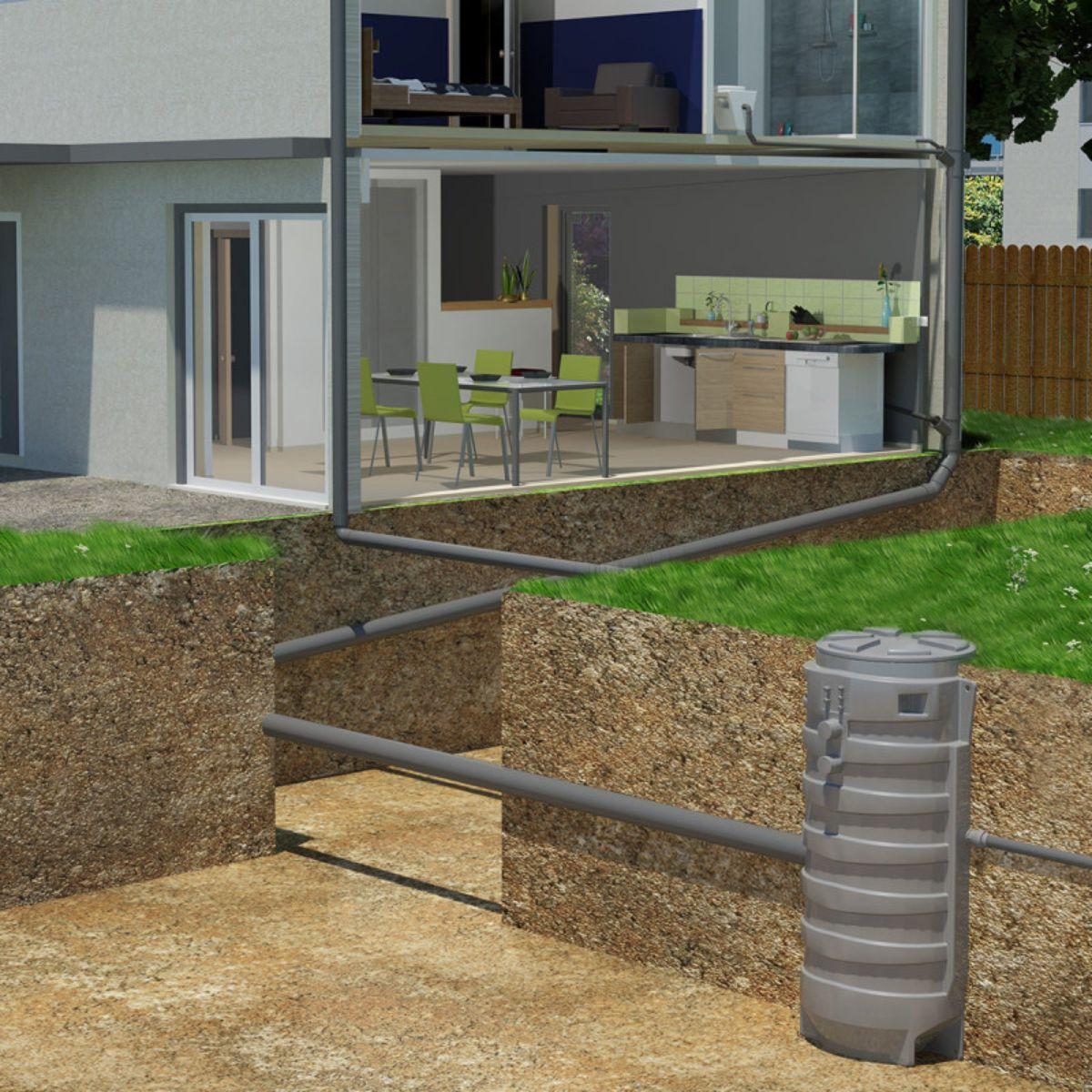 SFA Sanifos 1300 2VX SP S Pumpstation - Vortex-Version mit der Referenz 009FOS1300VM von der Marke SFA SANITRIT