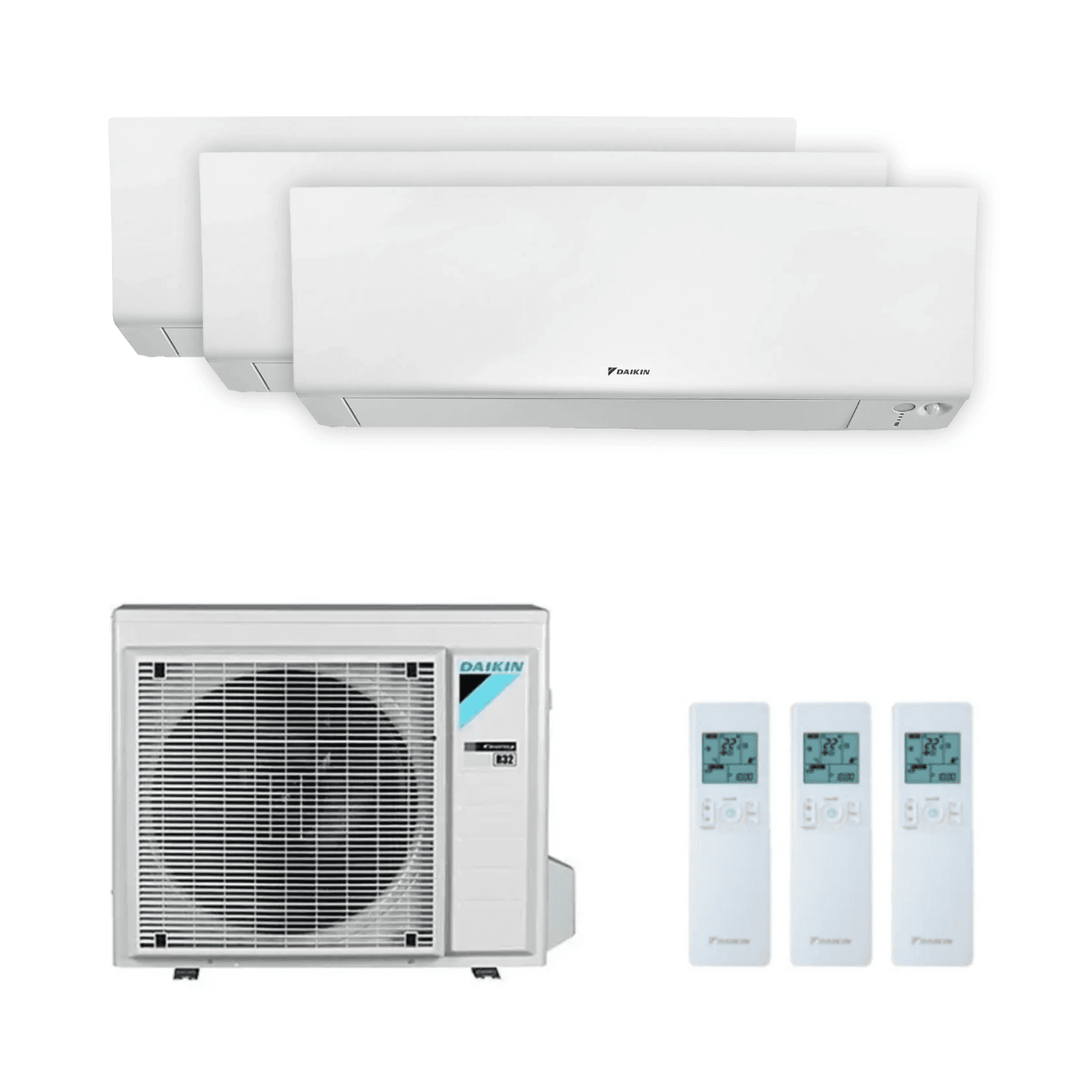 Klimaanlage 3x1 mit WLAN Daikin Perfera 2,0 kW 7000 BTU mit der Referenz KITDAIPER3MXM52A202020 von der Marke DAIKIN