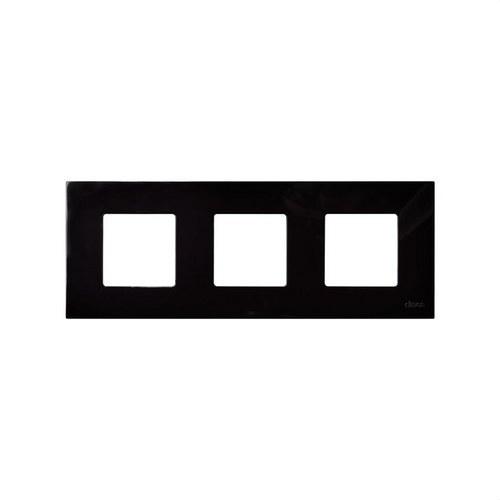 Interchangeable Cover for 3-Element Frame Black Simon 27 Play with reference 2700637-071 from the brand SIMON