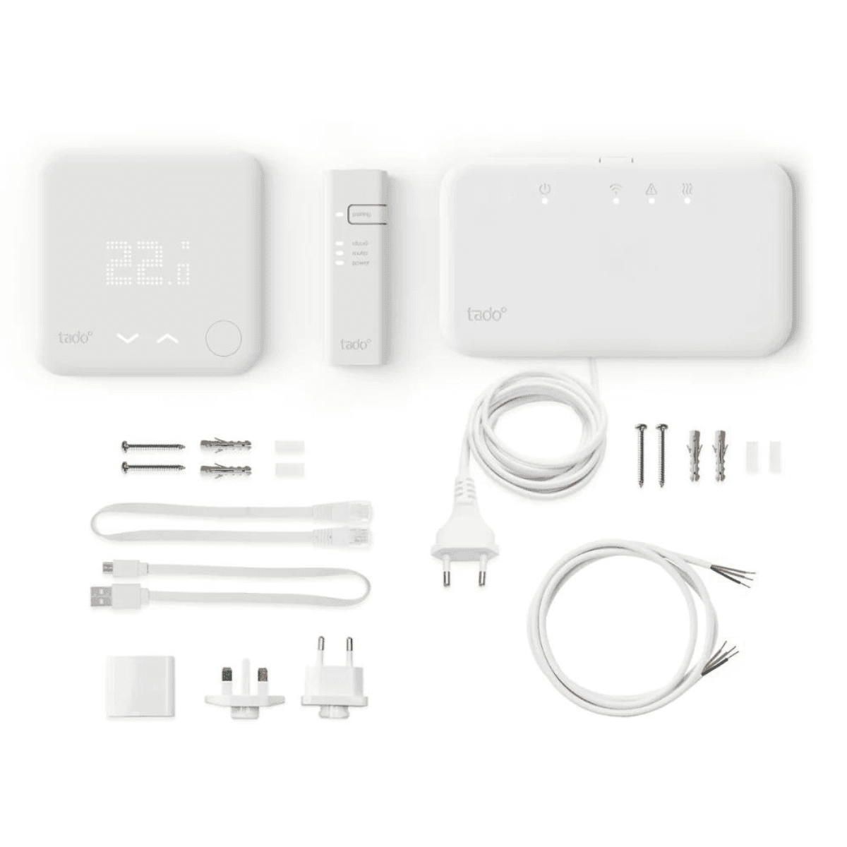 TADOº V3+ Smartes kabelloses Thermostat-Starterkit mit WLAN und App mit der Referenz ST KIT W V3 + von der Marke TADOº