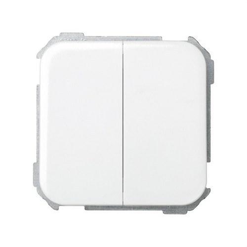 Set of 2 switches with quick terminal system white Simon 31 with reference 31398-30 from the brand SIMON