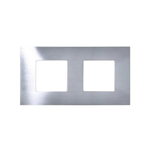 Austauschbare Abdeckung für Rahmen 2 Elemente Inox Simon 27 Play mit der Referenz 2700627-042 von der Marke SIMON