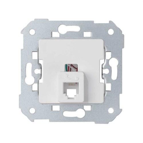 Telephone Socket with 6 RJ12 Contacts White Simon 75 with reference 75481-30 from the brand SIMON