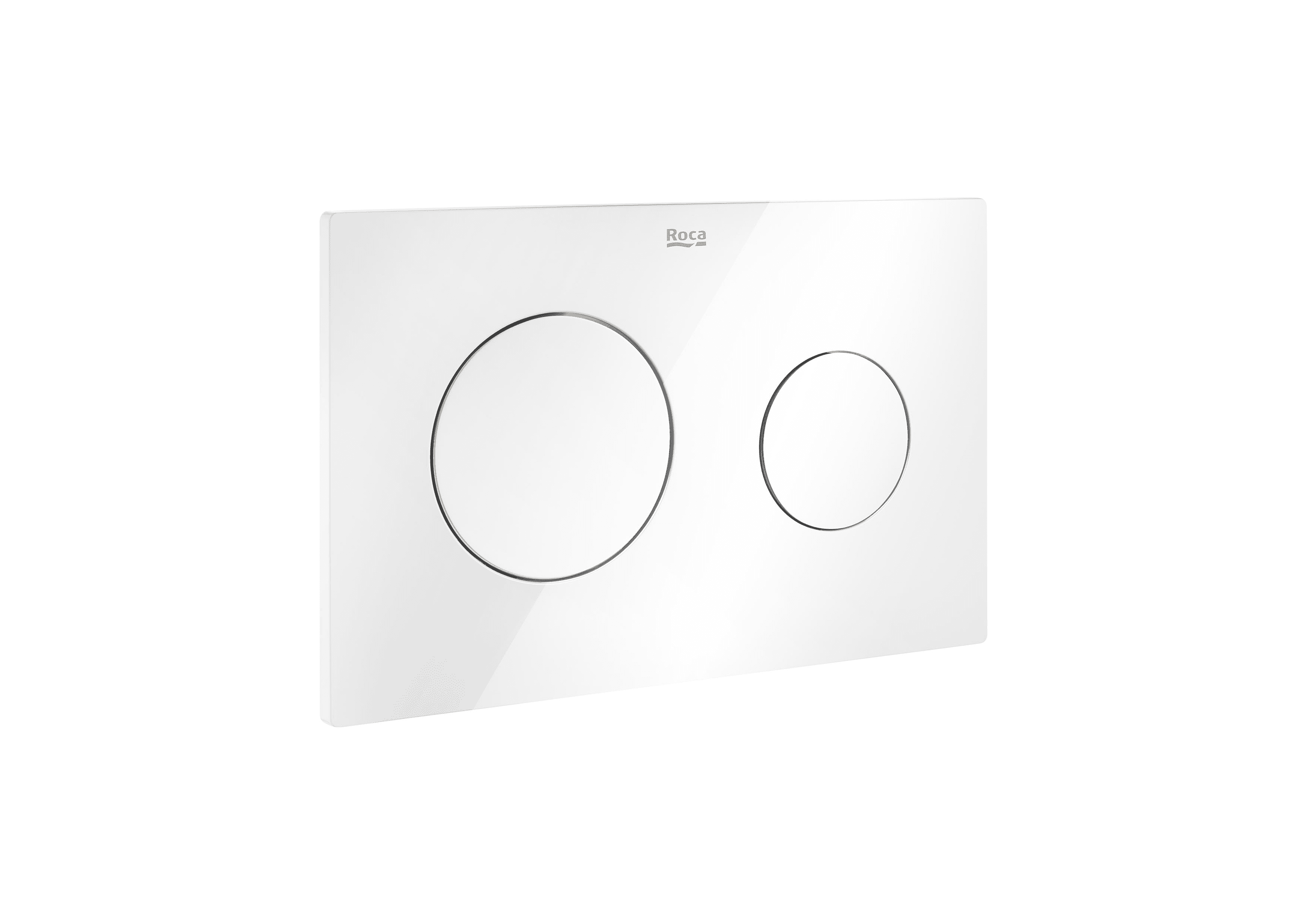 Roca In-Wall PL10 Dual (One) White Dual Flush Actuator Plate with reference A890189000 from the brand ROCA
