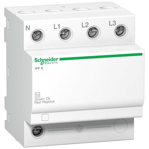 Type 2 transient surge arrester Acti9 iPF k 3P+N 20 kA 340V with reference A9L15693 from the brand SCHNEIDER ELECTRIC