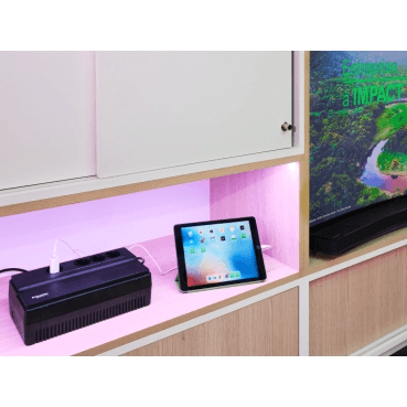SAI EASY UPS BVS 650VA - Schuko-Steckdosen mit der Referenz BVS650I-GR von der Marke SCHNEIDER ELECTRIC