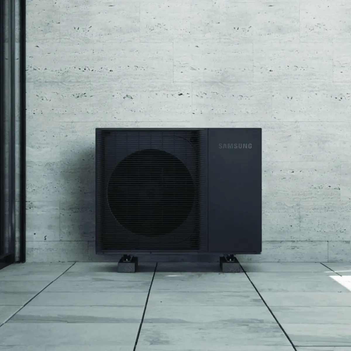 Samsung EHS HT Quiet 12 kW Monobloc Monophase Außeneinheit für Aerothermie mit der Referenz AE120BXYDEG/EU von der Marke SAMSUNG