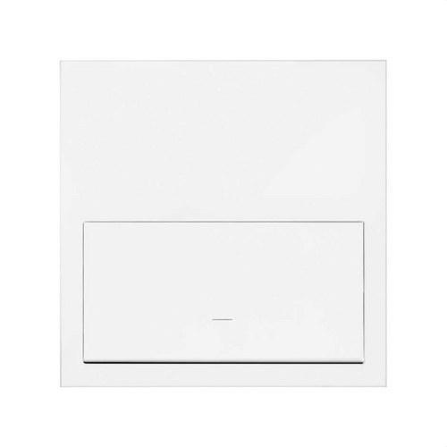 Front horizontal kit for 1 element with 1 matte white key Simon 100 with reference 10020101-230 from the brand SIMON