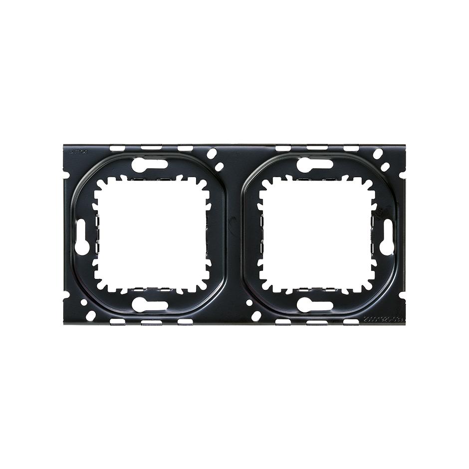 Rahmen 2-fach schwarz Simon 270 mit der Referenz 20001920-039 von der Marke SIMON